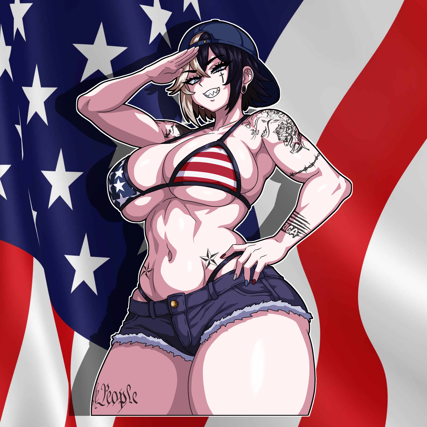 Commie Crusher Salute