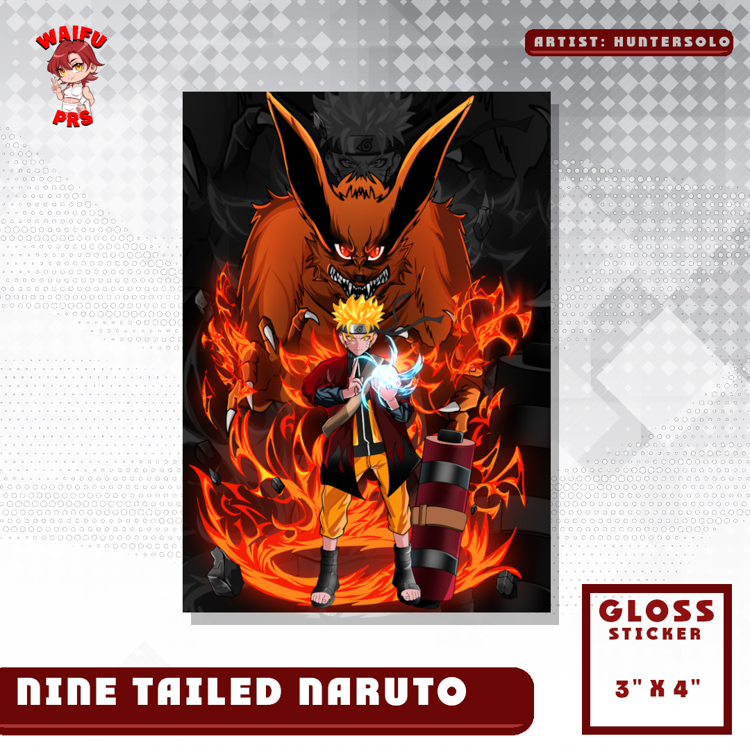NINE TAILED NARUTO