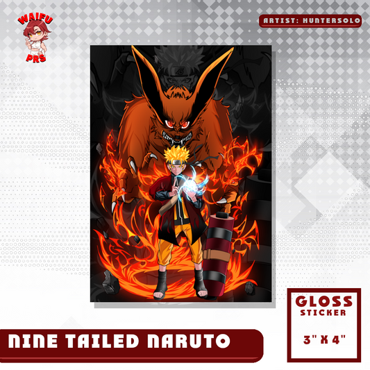 NINE TAILED NARUTO