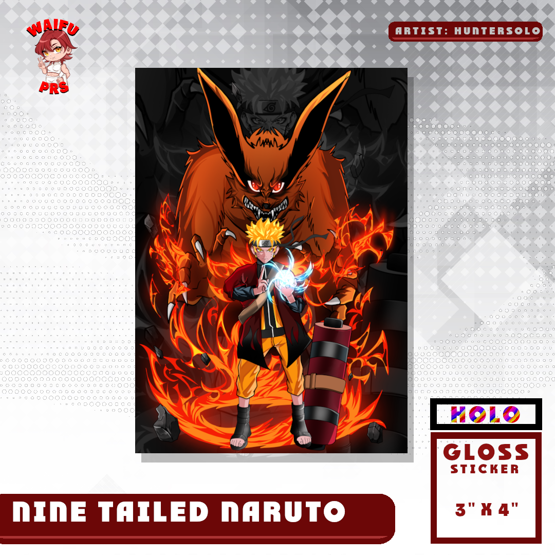 NINE TAILED NARUTO
