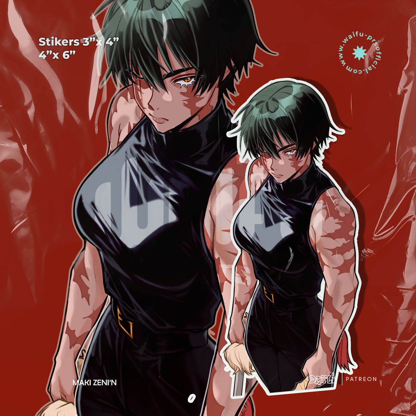 Maki Zen'in by DatLi