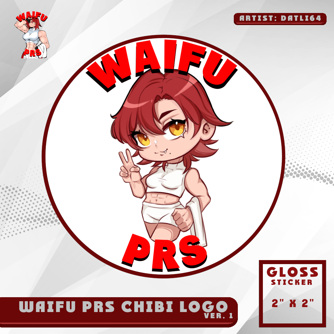 WAIFU PRs CHIBI LOGO V.1