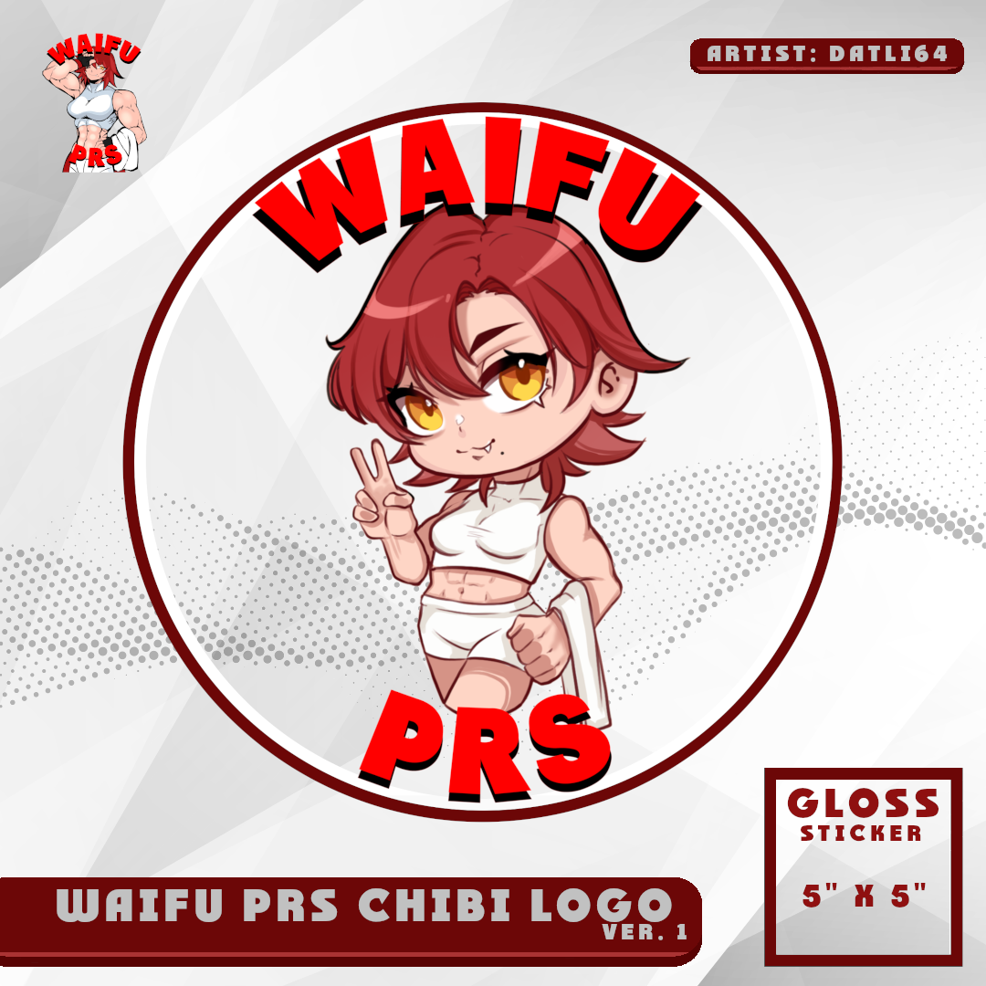 WAIFU PRs CHIBI LOGO V.1