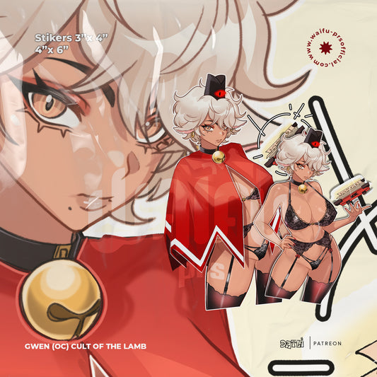 Gwen Cult of the Lamb Cosplay