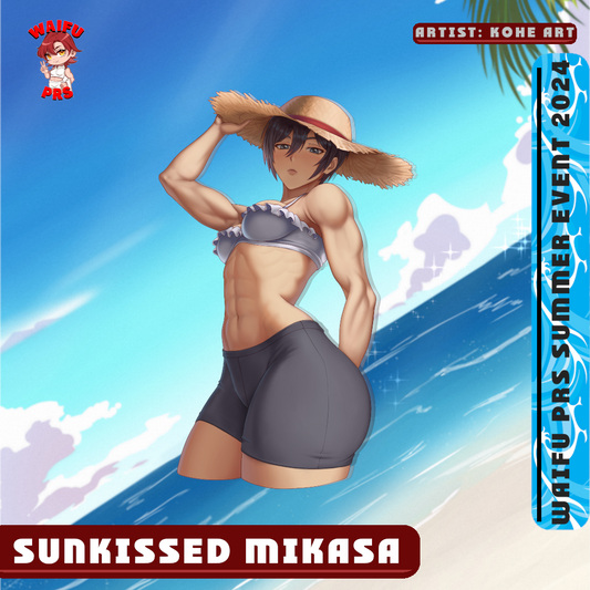 Sunkissed Mikasa