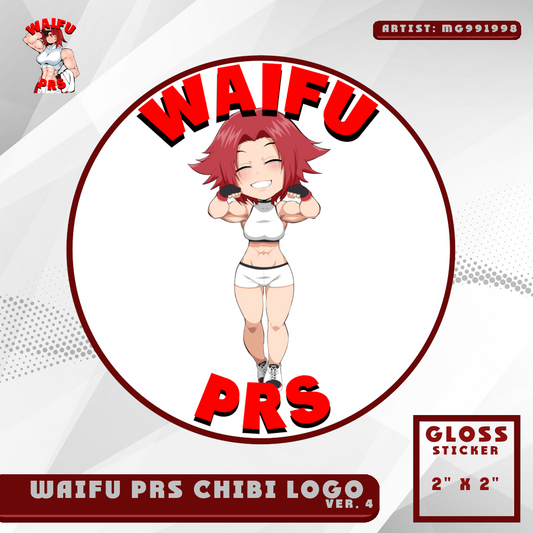 WAIFU PRs CHIBI LOGO V.4